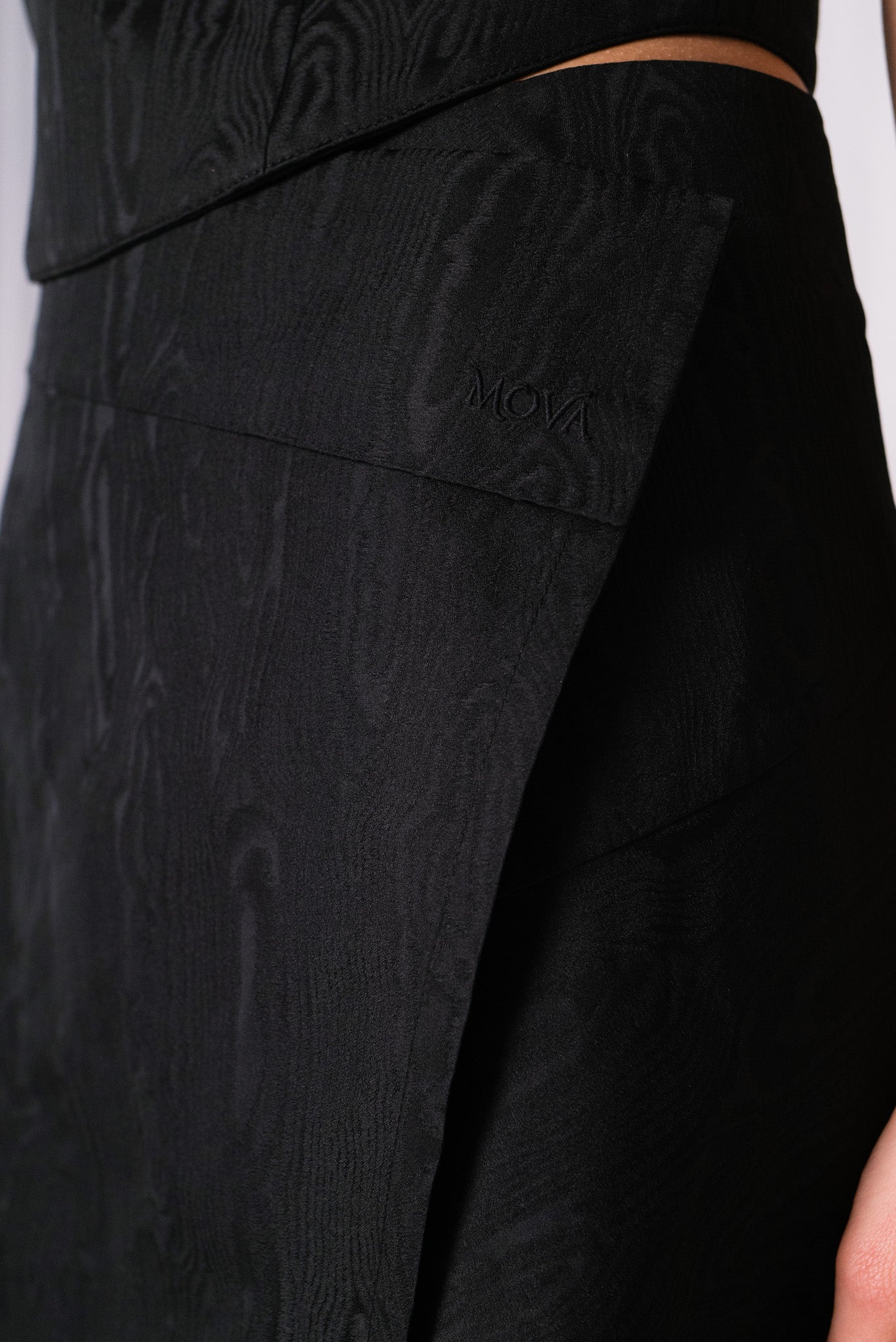 Aquarelle Moiré Skirt