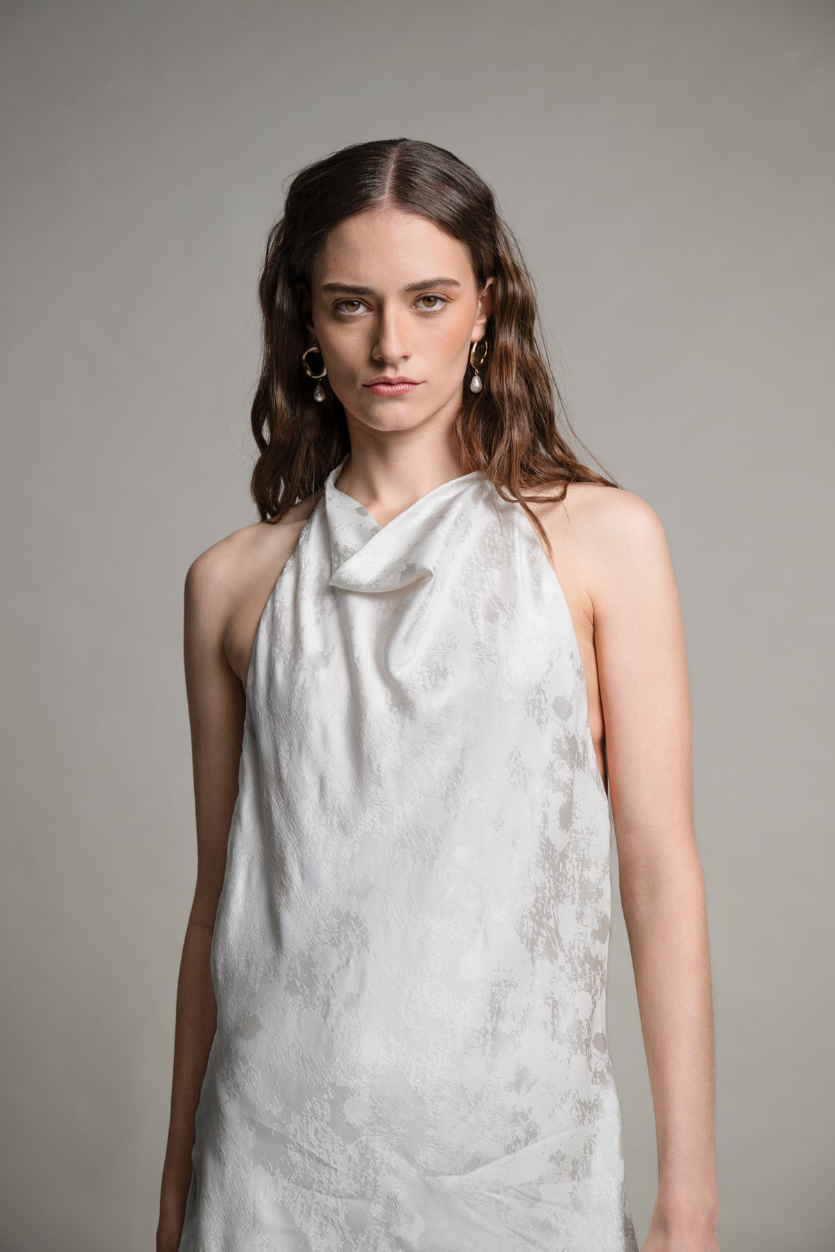 Pearl Satin Dress