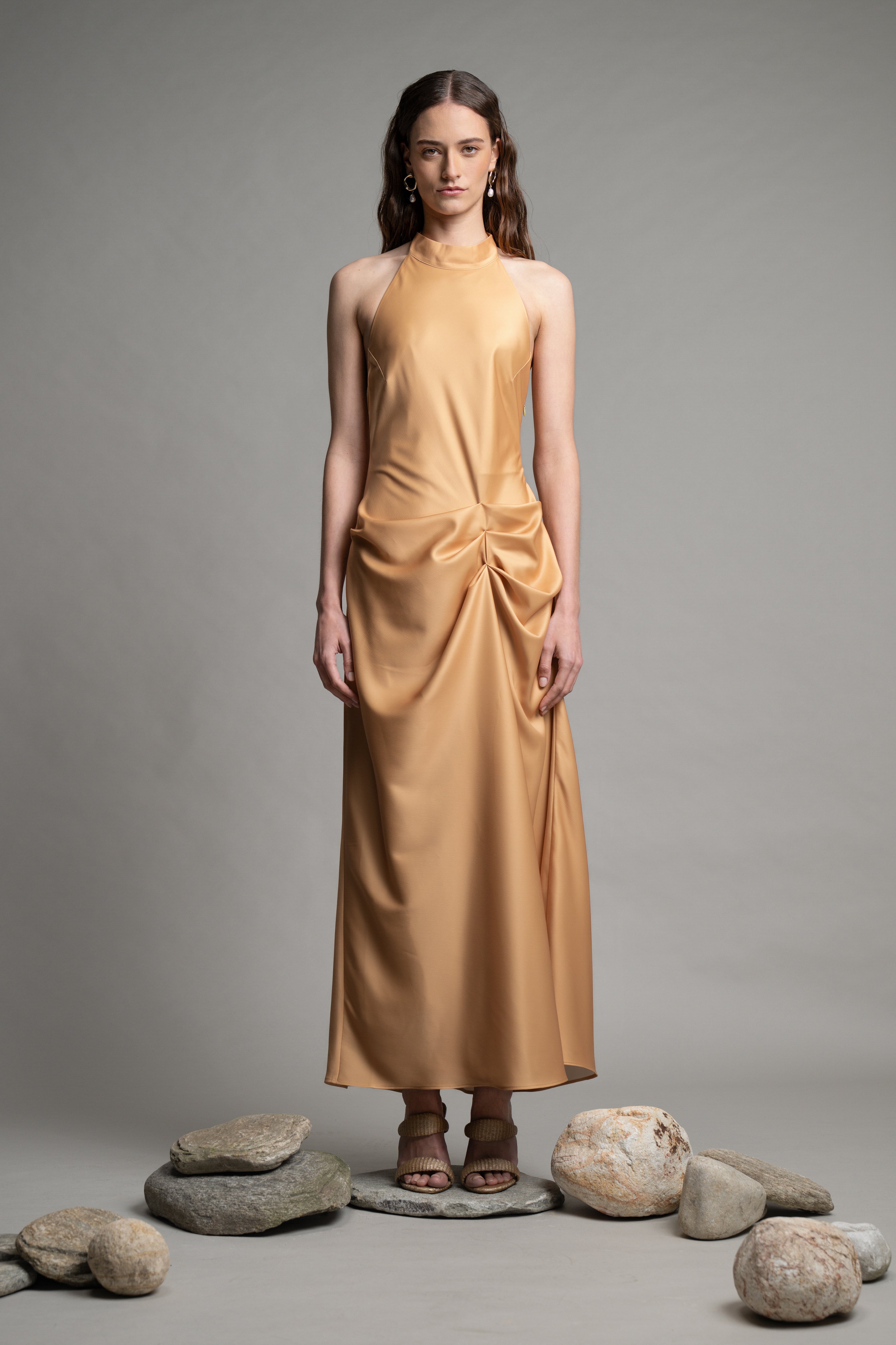 Glace Viscose Dress