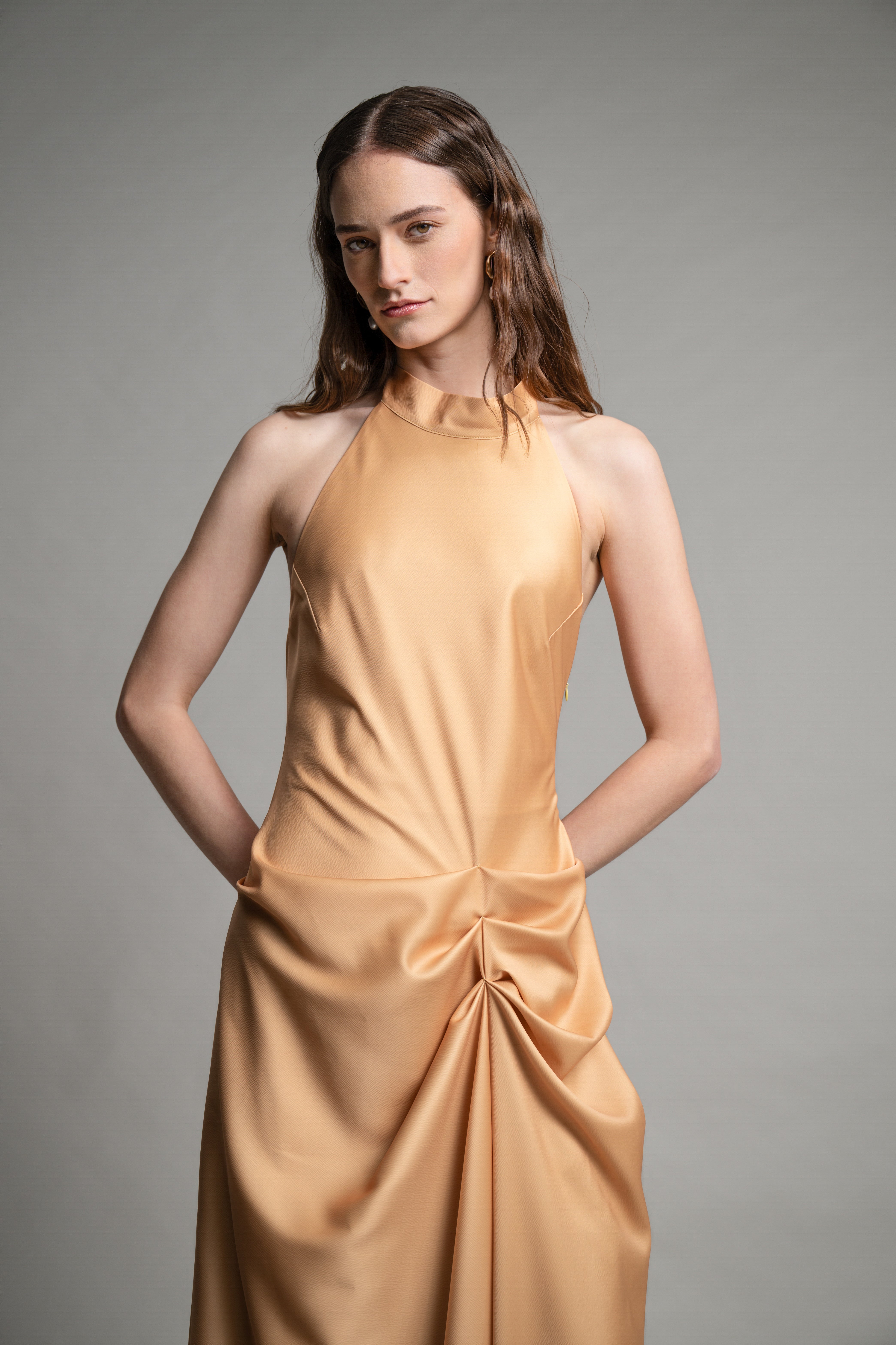 Glace Viscose Dress