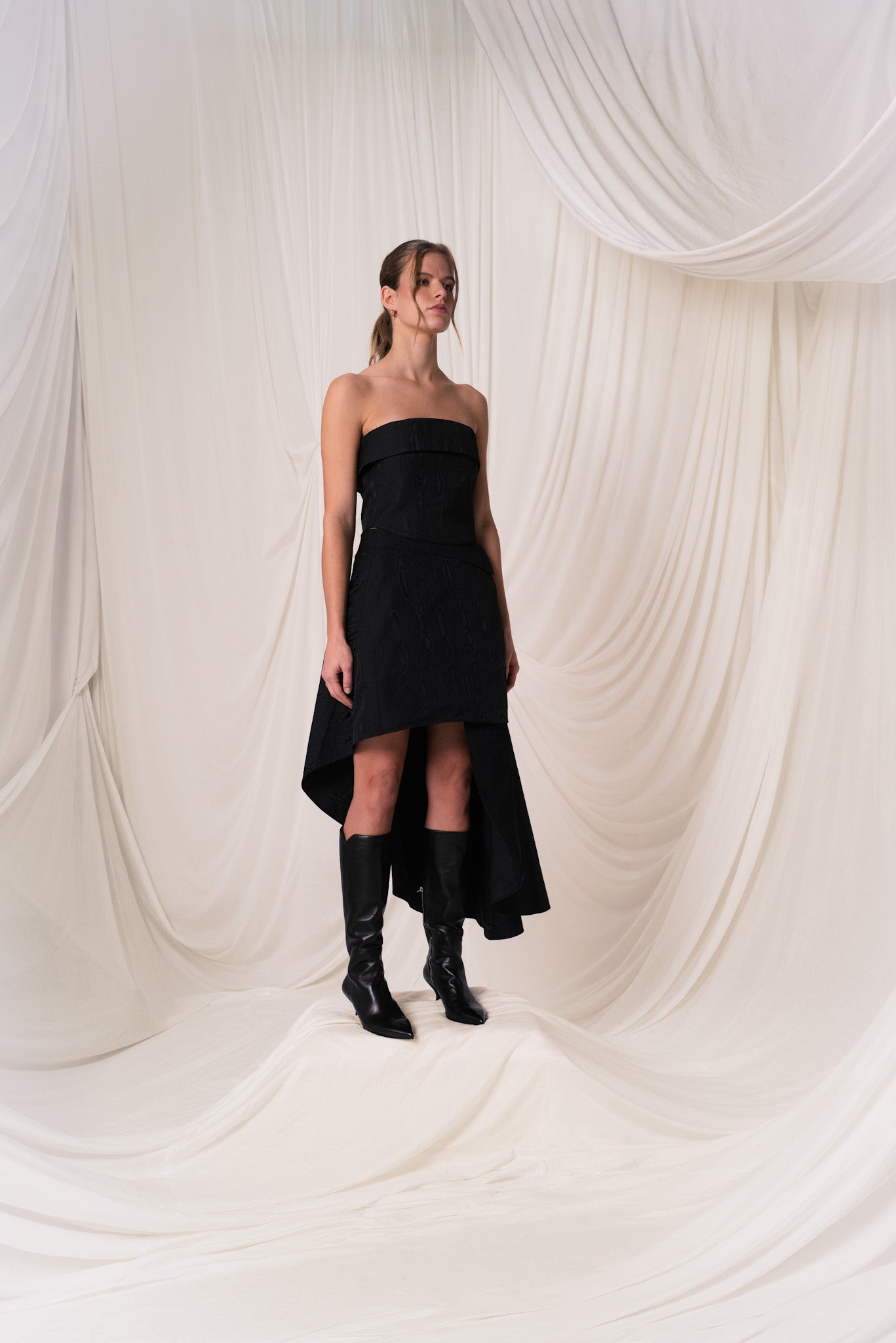 Aquarelle Moiré Skirt