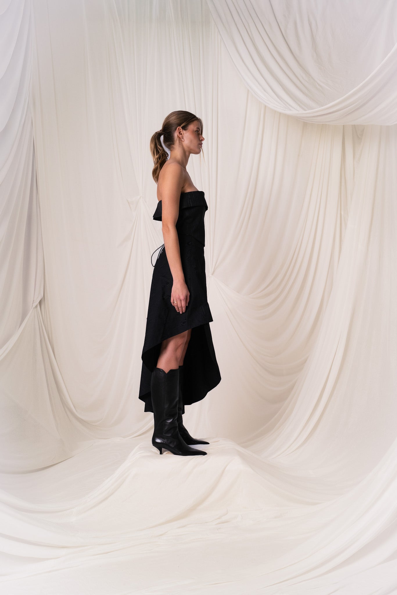 Aquarelle Moiré Skirt