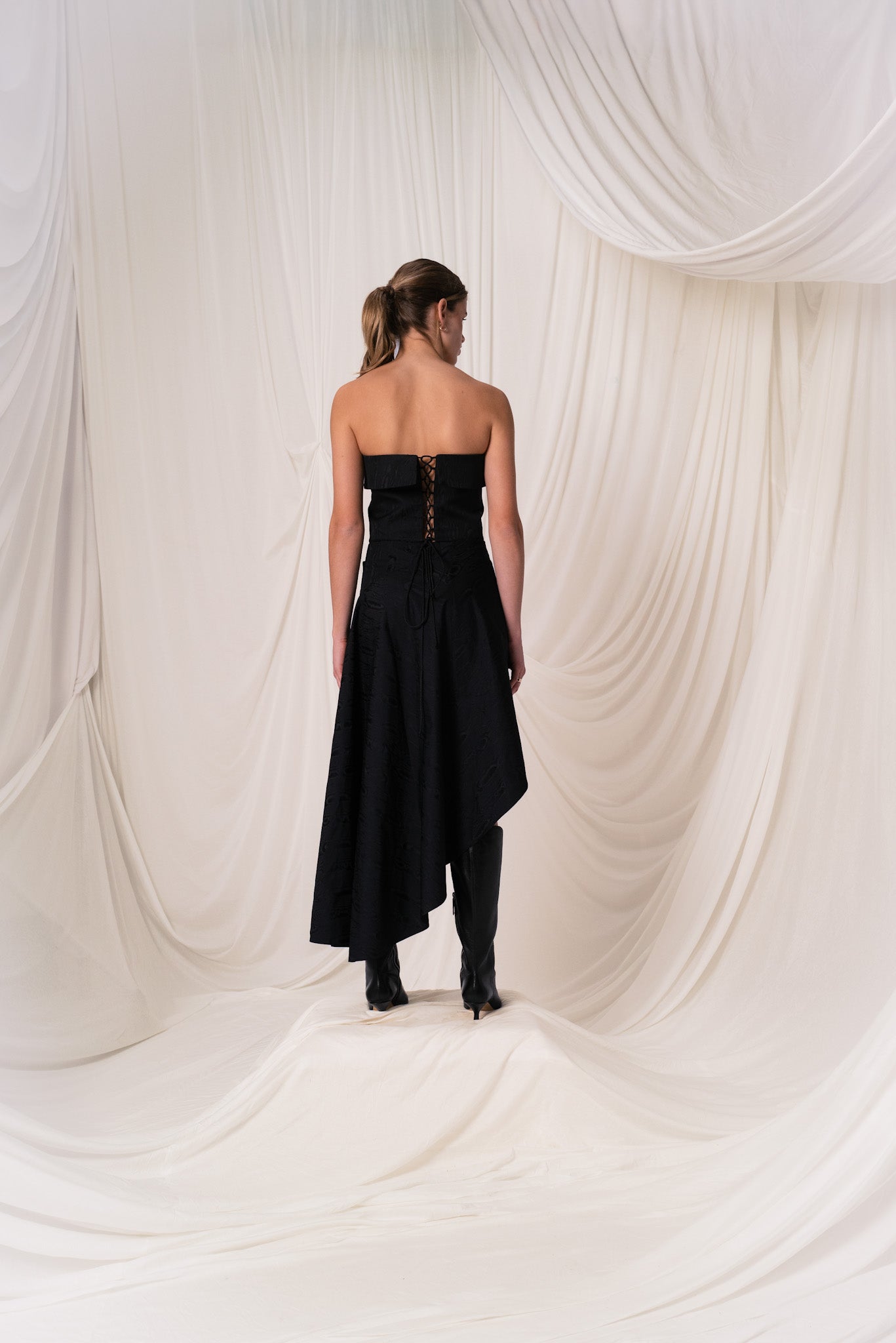 Aquarelle Moiré Skirt