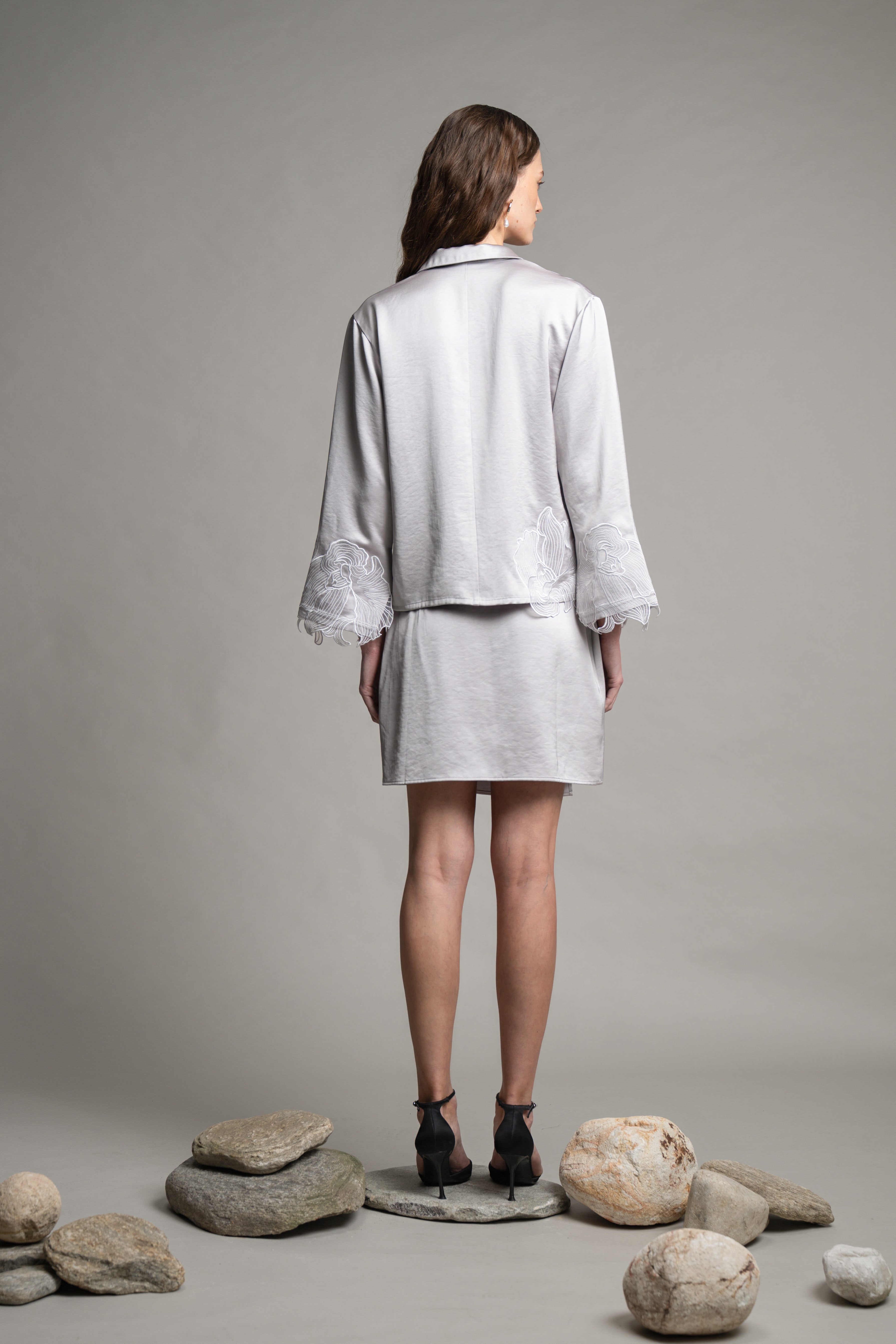 Fragment Satin Shirt